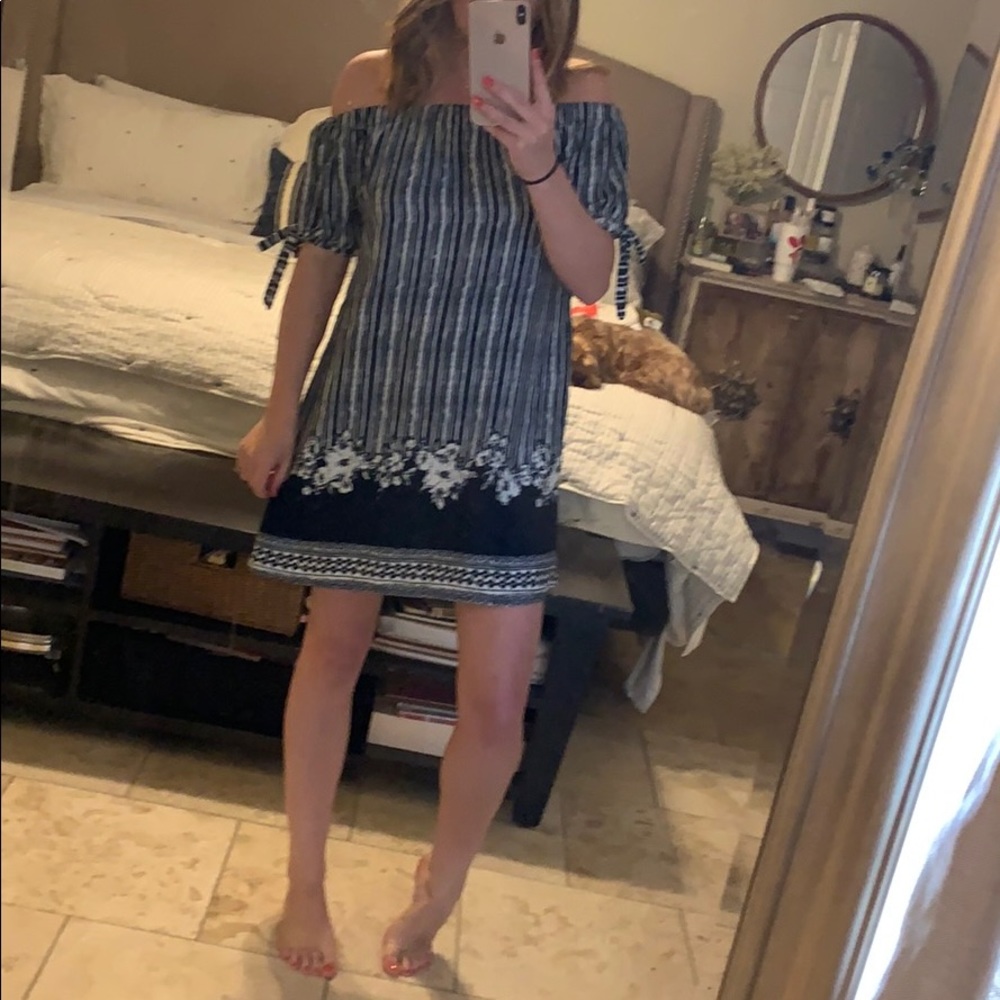 Off the shoulder dress